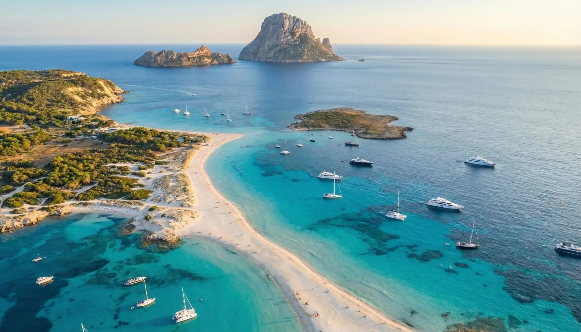 ibiza-san-antonio-formentera-es-vedra-boat-tour-espalmador-aerial Boat Party Ibiza San Antonio